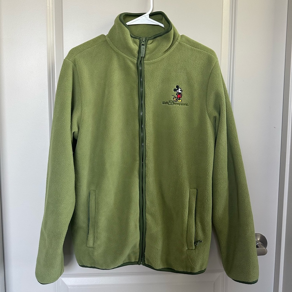 Walt Disney World Green Fleece Jacket